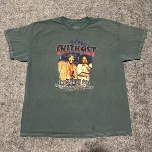Outkast The South Got Something To Say Graphic Tee Green Size XL